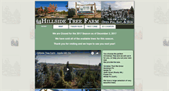 Desktop Screenshot of hillsidetreefarm.com